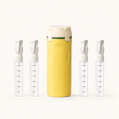 4 - in - 1 Travel Dispenser Bottle - Auranest