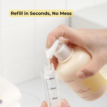 4 - in - 1 Travel Dispenser Bottle - Auranest