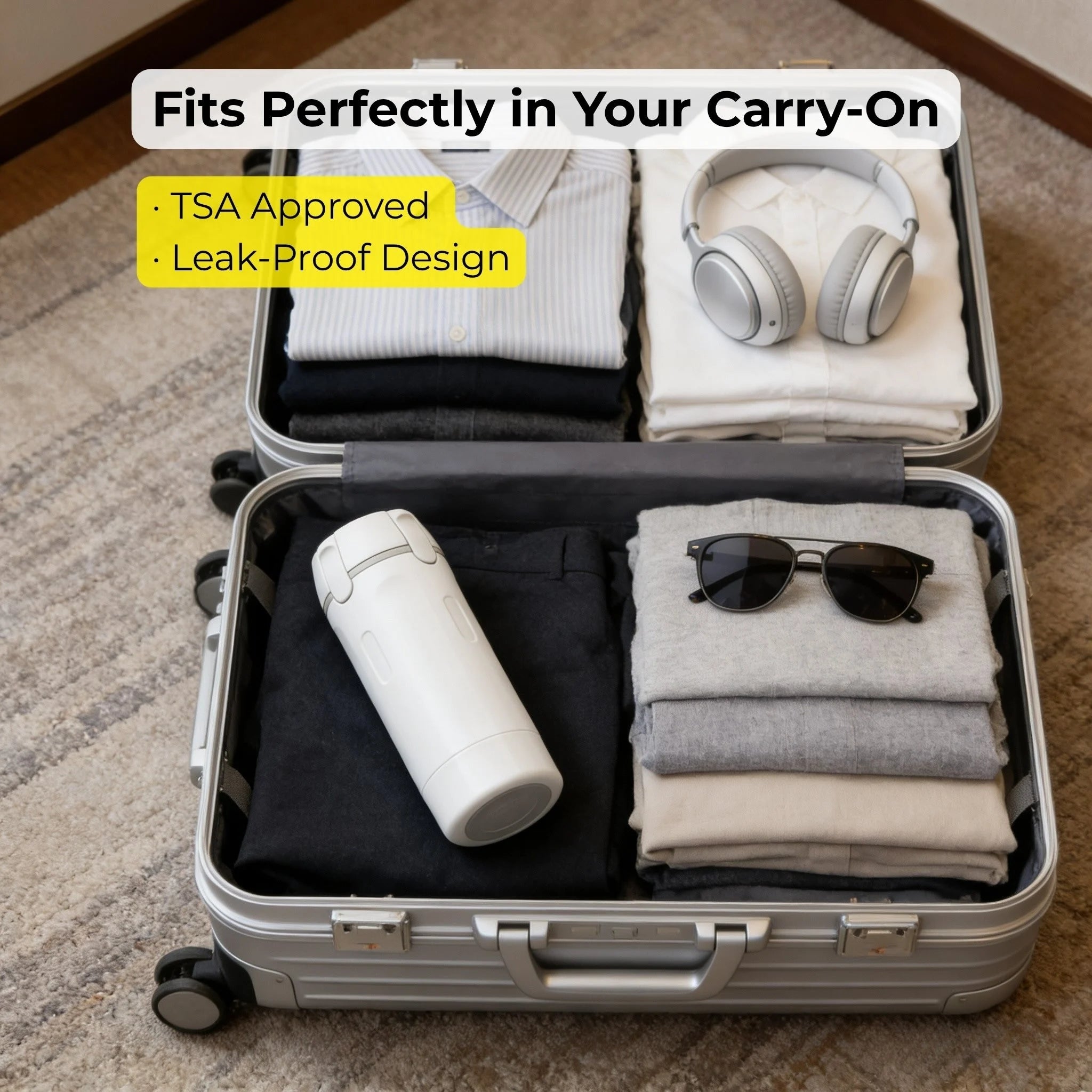 4 - in - 1 Travel Dispenser Bottle - Auranest