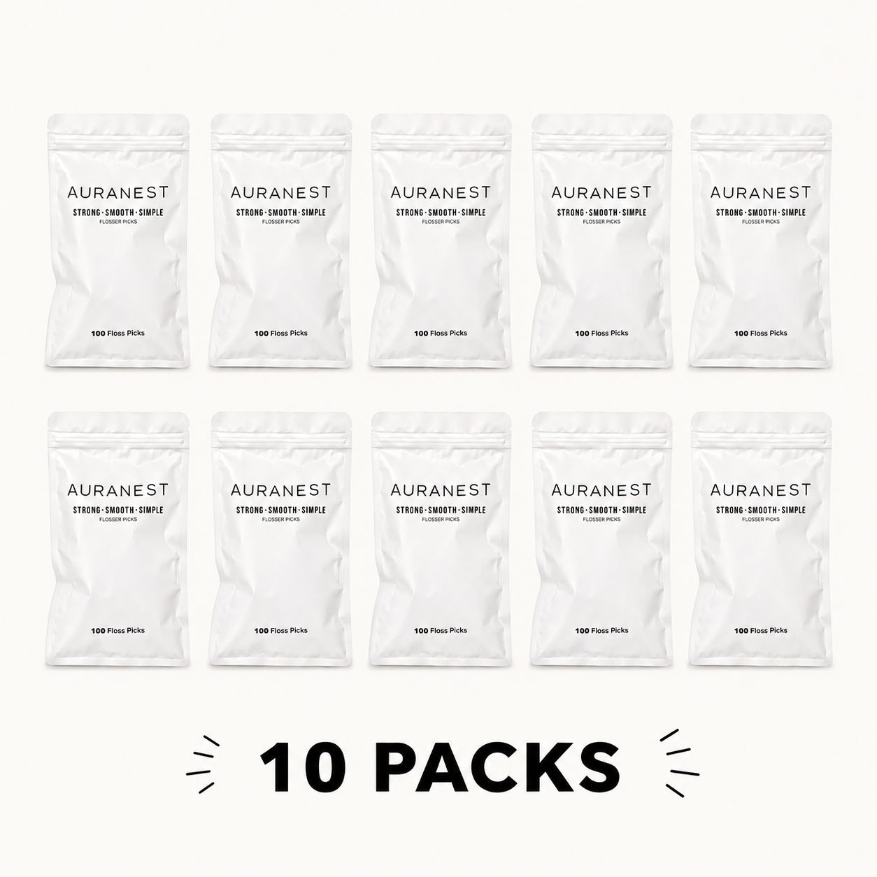 Auranest Dental Floss Picks - Auranest